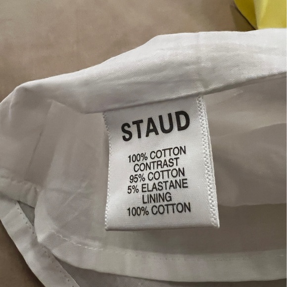 Staud stripe block color midi dress size 6 - Picture 4 of 5